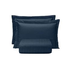 COBRE LEITO QUEEN  OCEANO TOQUE DE ALGODAO HEDRONS