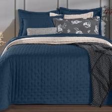 COBRE LEITO OCEANO  KING  TOQUE DE ALGODAO HEDRONS