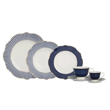APARELHO DE JANTAR ROYAL 42pcs NEW BONE CHINA  L?HERMITAGE