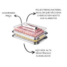 Jogo porta-frios com pina Forma vision 5 peas.