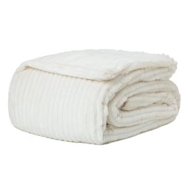 Cobertor Jacquard Habitat Queen Off White 2,20m x 2,40m