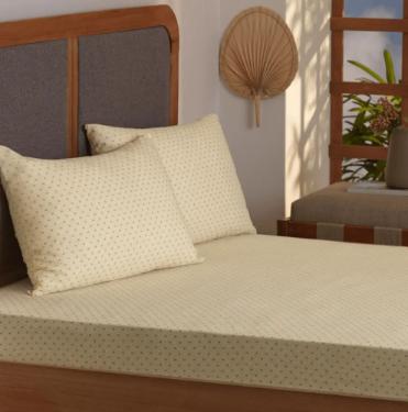Jogo de Cama Casal 100% Algodo So Cristovo - Sonia 2,20 X 2,40m 4PCs