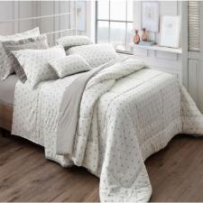Jogo de Cama Casal Algodo Egpicio 200 Fios Kacyumara Vintage Poa Fendi 4 Pcs