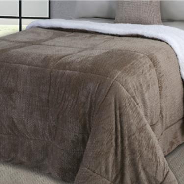 Coberdrom Embossed Dupla Face  Sherpa Sultan Fendi 2,20 cm x 2,40 cm