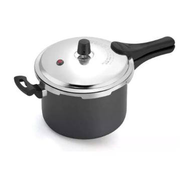 Panela de Presso Fast Nacional 4,5L com Fechamento Externo Preta