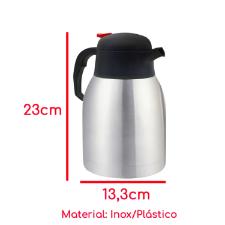 Bule Trmico em Inox Parede Dupla Class Home 1,1 L