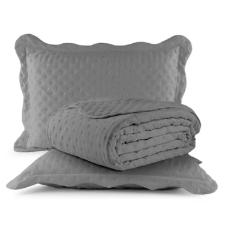 Cobre Leito Balle Eurotextil King Cinza 3 peas