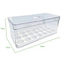 Organizador Plastutti Elegance Ret com Porta Ovos 40 und.