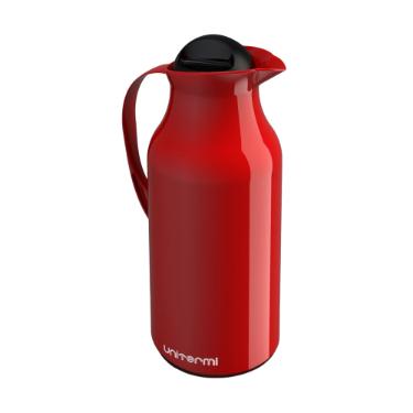Garrafa Trmica em Pstico Unitermi Siena Vermelha 750ml