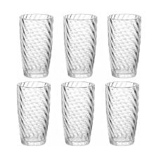 Jogo de copos longo em vidro Hauskraft Elysée 400ml 06 peças Jogo de copos longo em vidro Hauskraft Elysée 400ml 06 peças