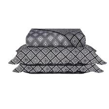 KIT COLCHA KING 3 PEAS PATCHWORK MICROFIBRA HUGO 280X260CM